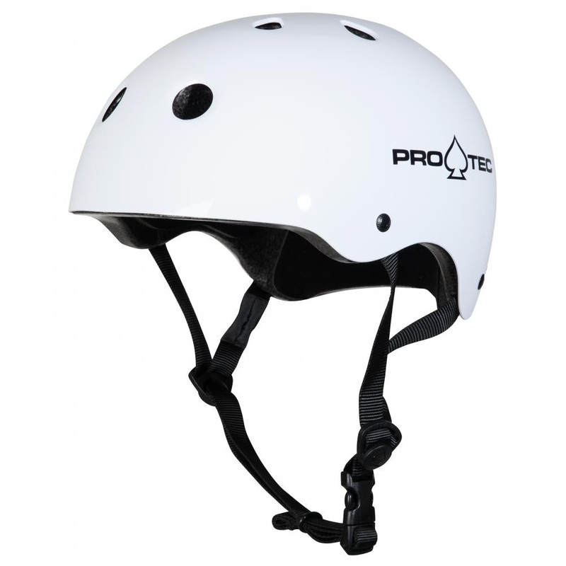 Pro-Tec Classic Certified Helmet – Gloss White