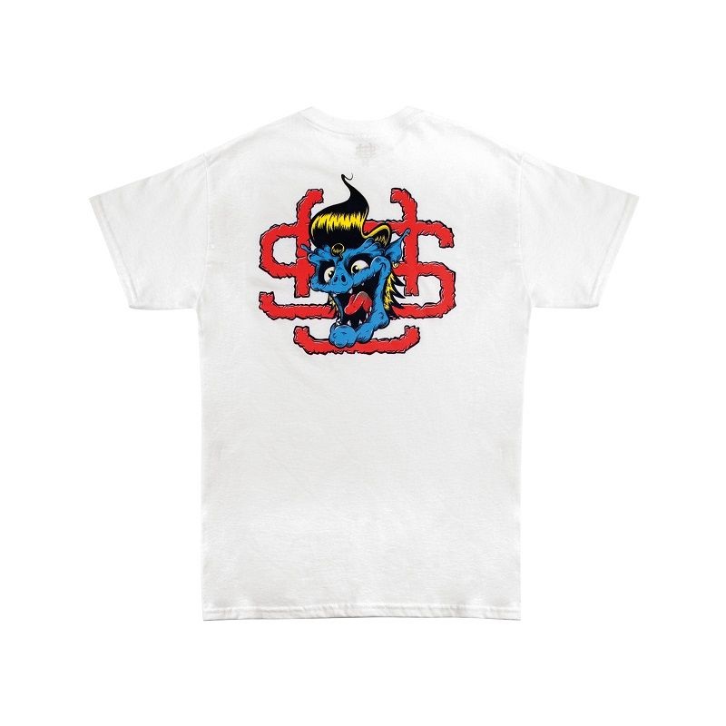 Slick OG Monogram T-Shirt – White