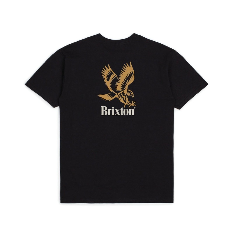 Brixton Descent Standard T Shirt – Black