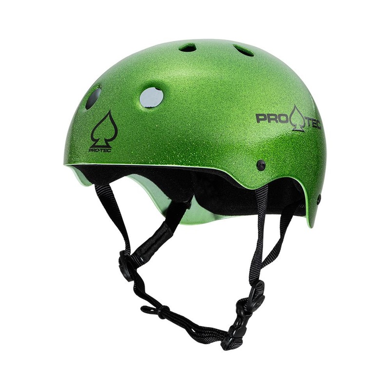 Pro-Tec Classic Certified Helmet – Candy Green Flake