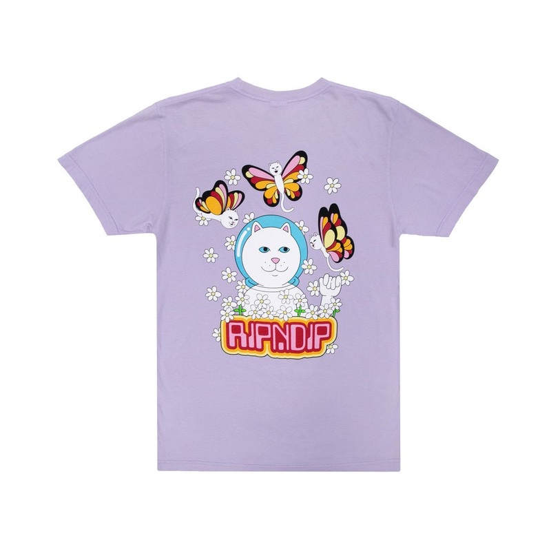RIPNDIP Butterfly T Shirt – Lavender
