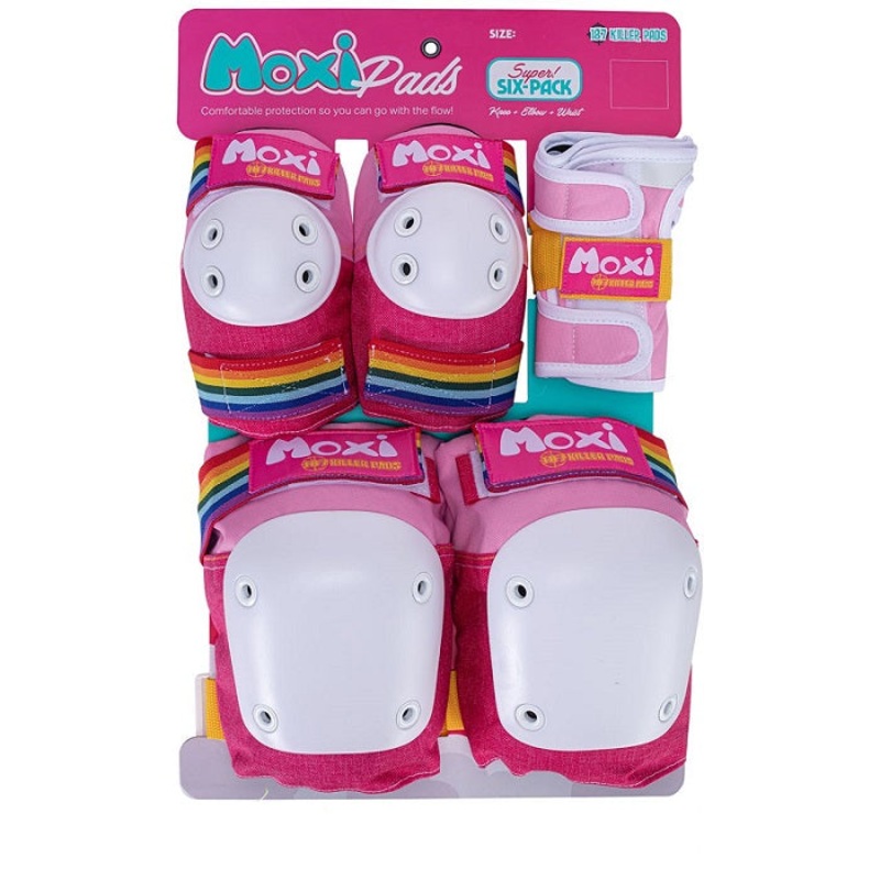 187 Killer Pads X Moxi Super Six Pad Set – Pink