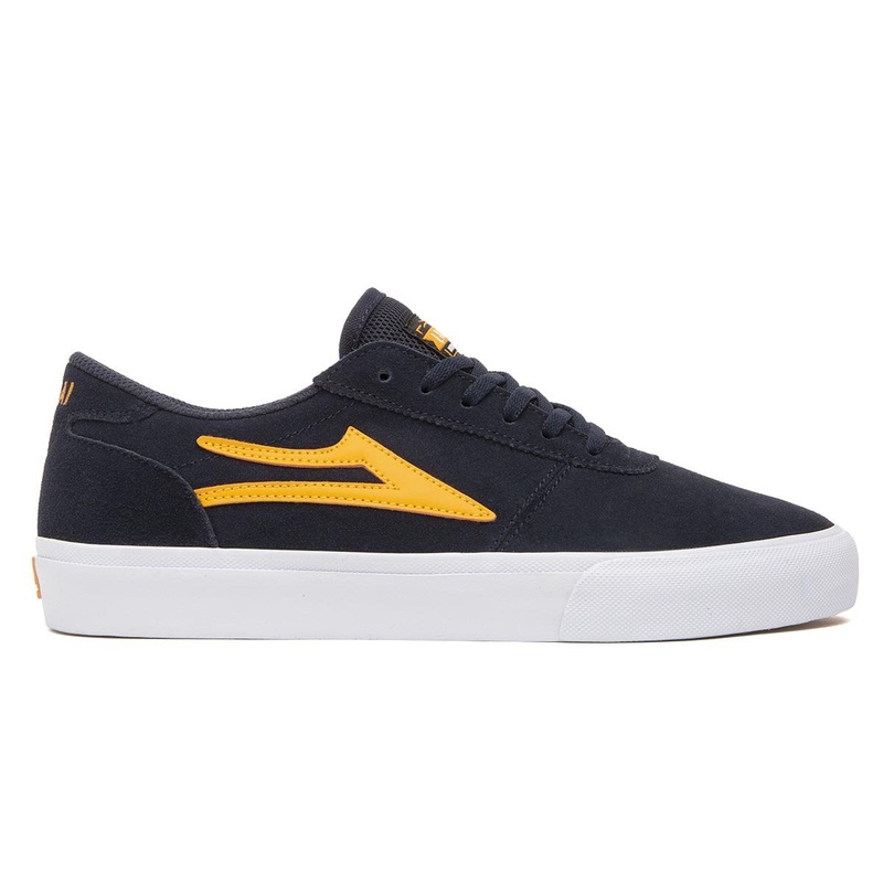 Lakai Manchester Skate Shoes – Navy/Orange