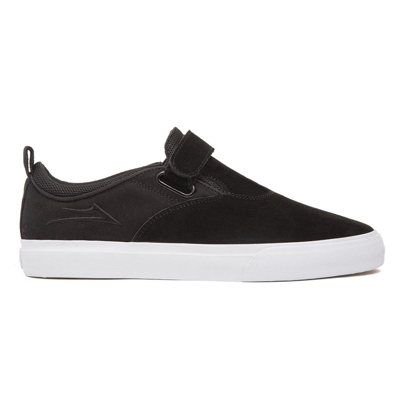 Lakai Riley VS Skate Shoes – Black Suede