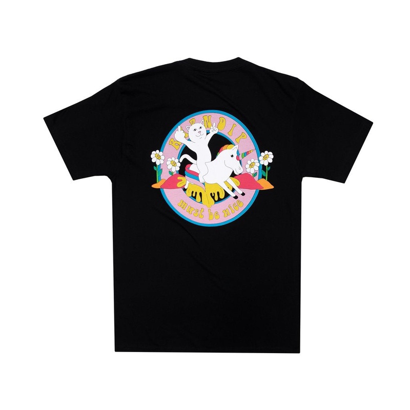 RIPNDIP Unicorn Rider T Shirt – Black