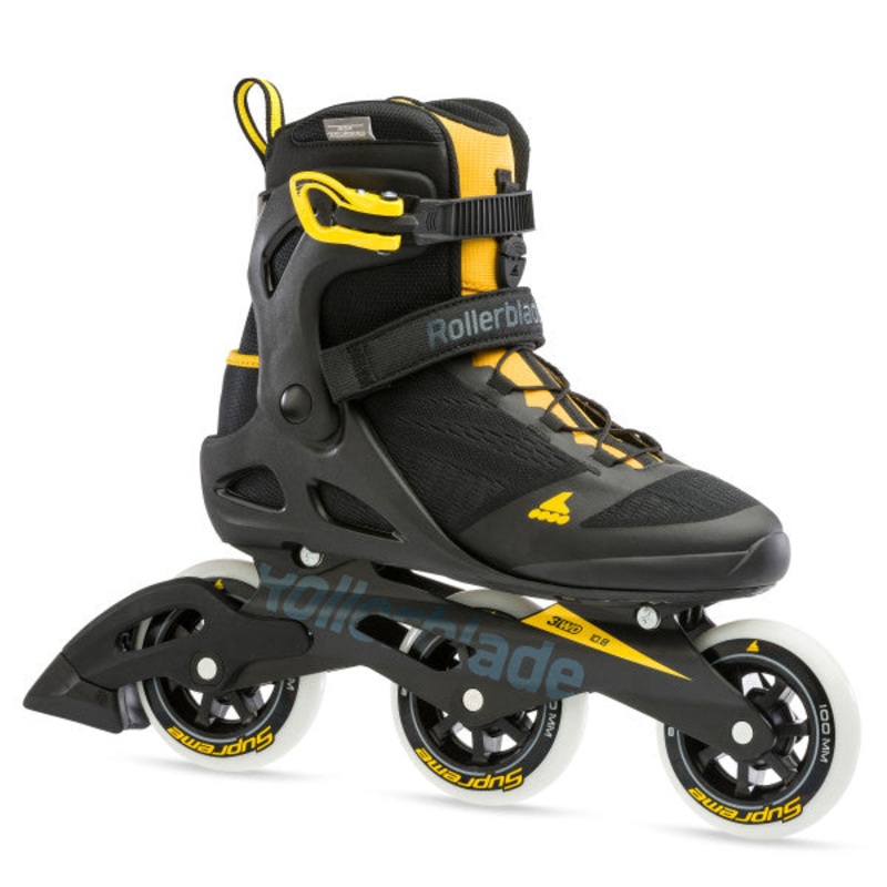 Rollerblade Macroblade 100 3WD Mens Skates – Black/Yellow