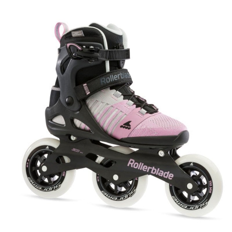 Rollerblade Macroblade 110 3WD Womens Skates – Grey/Pink