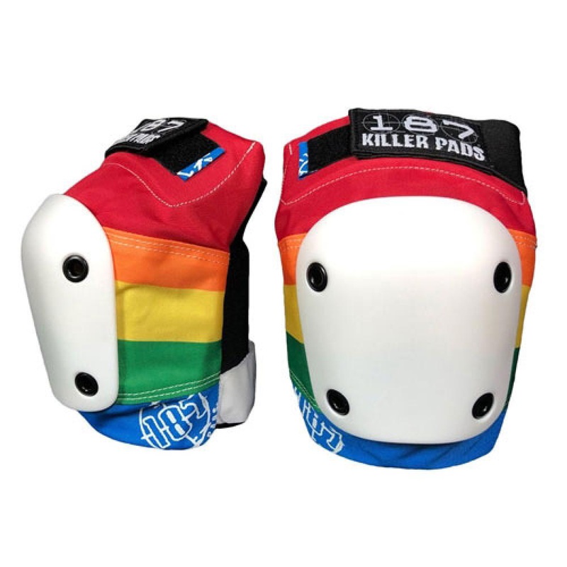 187 Killer Pads Slim Knee Pads – Rainbow