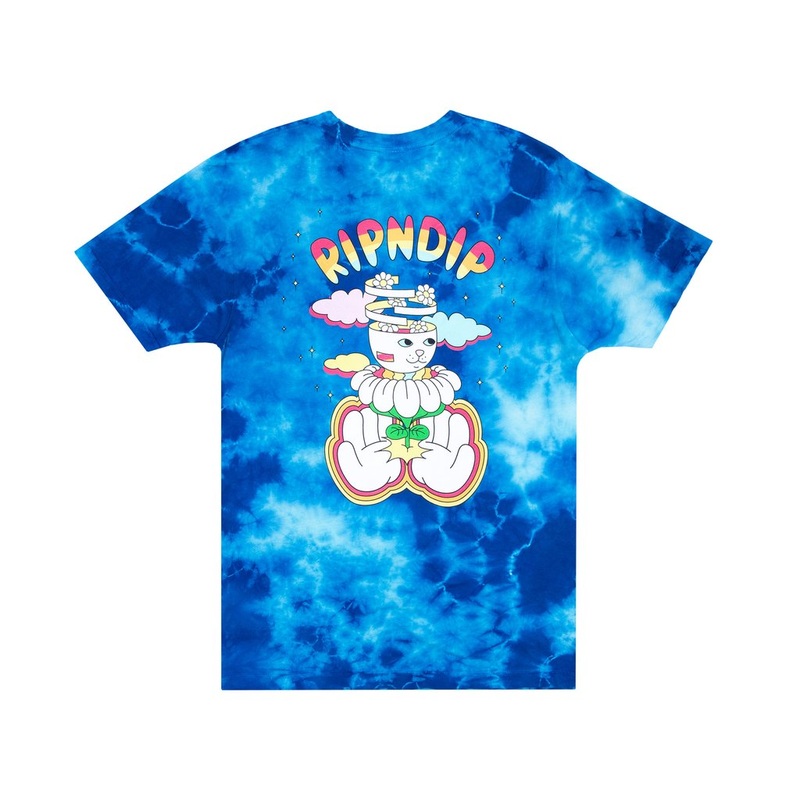RIPNDIP Imagine T-Shirt – Blue Lightning Wash