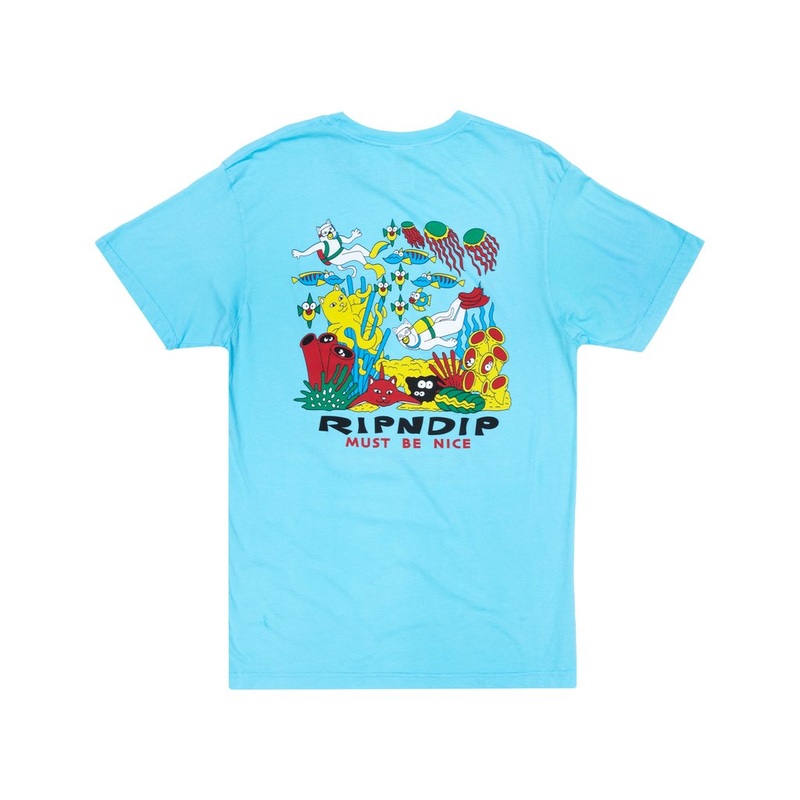 RIPNDIP Under the Sea T-Shirt – Baby Blue