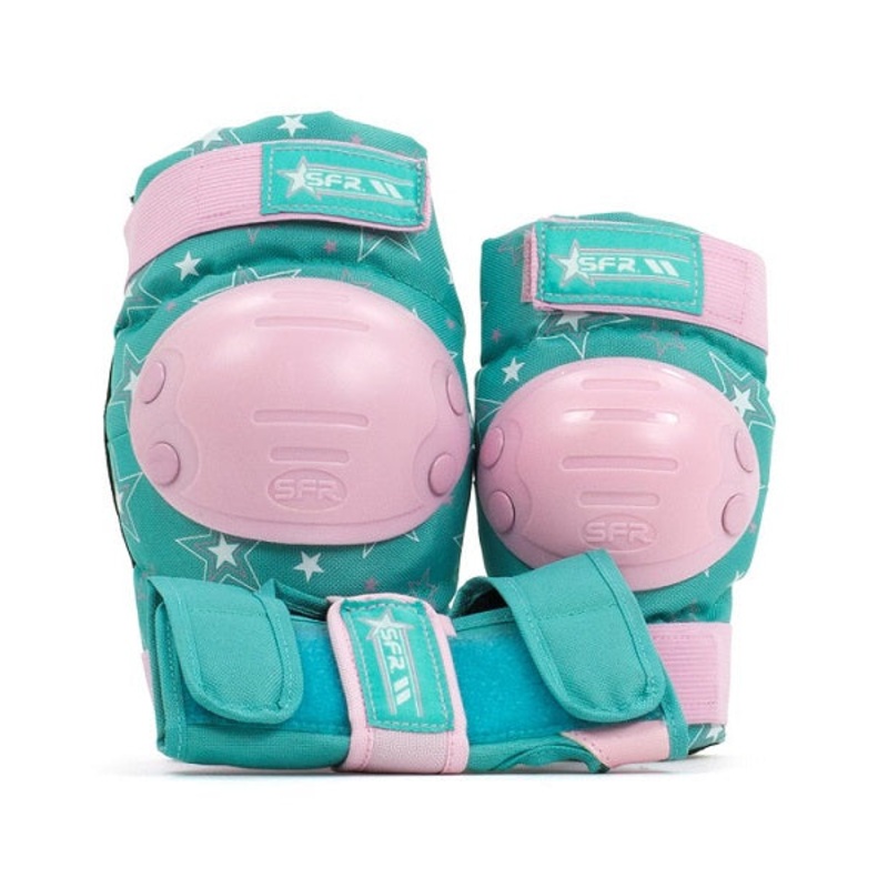 SFR Star Triple Pad Set – Pink/Green