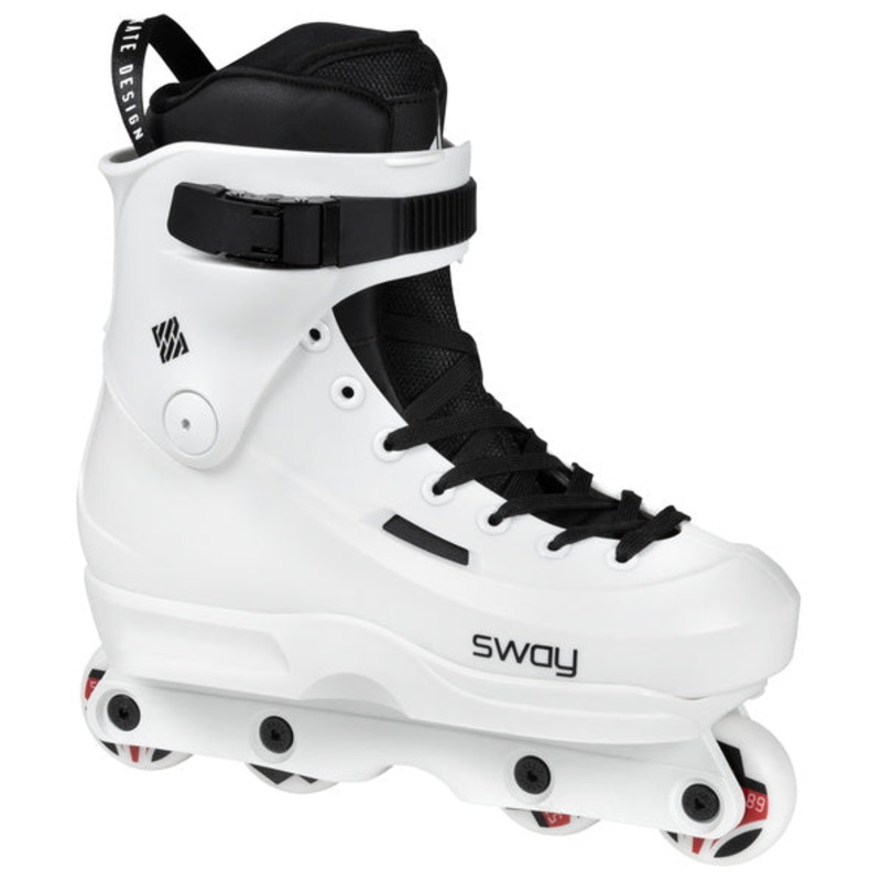 USD Sway Team IV White Aggressive Skates