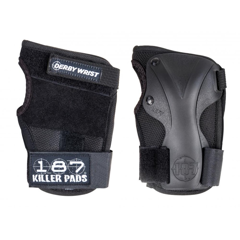187 Killer Pads Derby Wrist Guards – Black