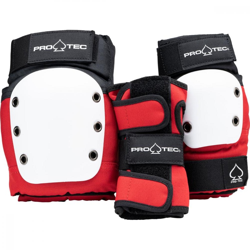 Pro-Tec Street Gear Junior 3 Pack – Red/White/Black