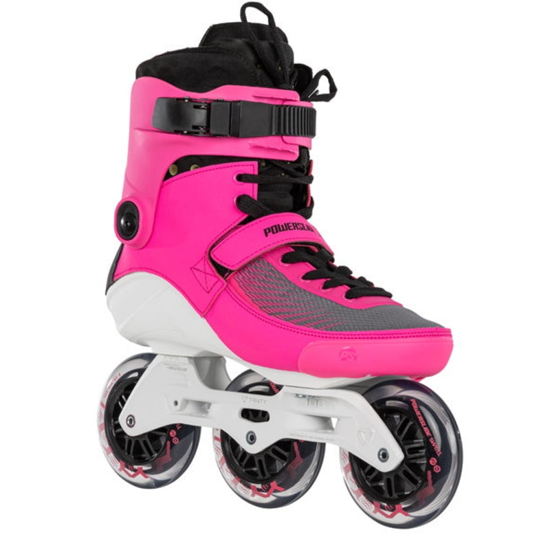 Powerslide Swell Electric Pink 100 3D Adapt Skates