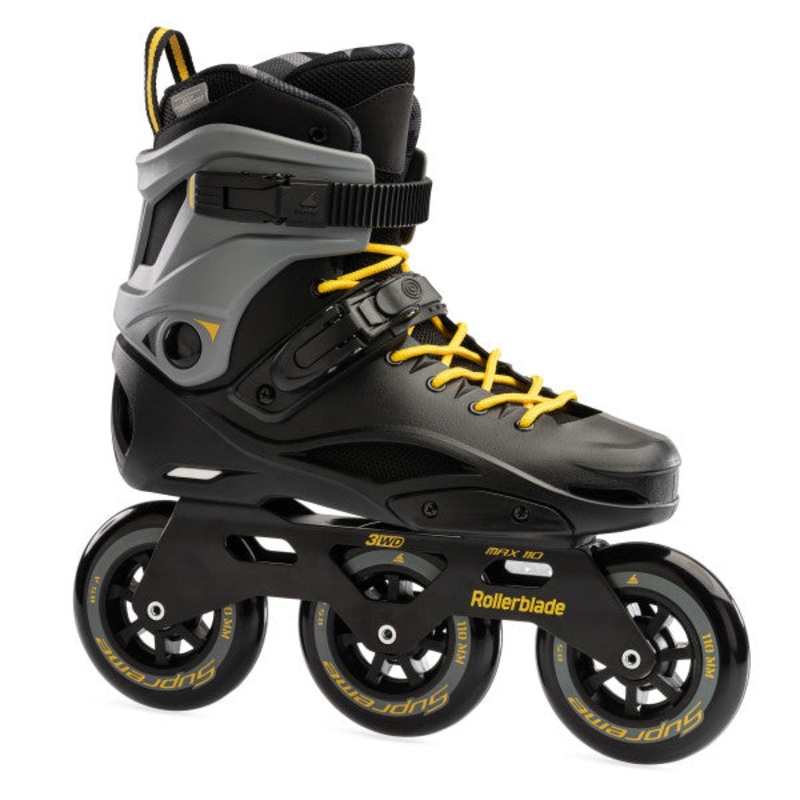 Rollerblade RB 110 3WD Inline Skates – Black/Yellow