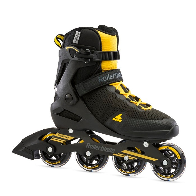 Rollerblade Spark 80 Inline Skates – Black/Yellow
