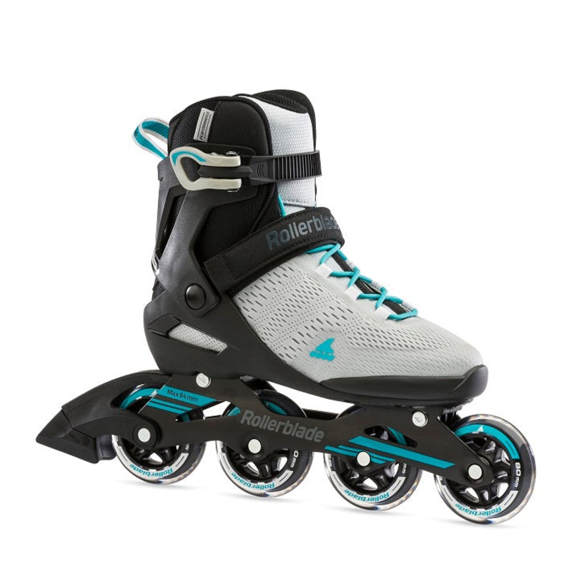 Rollerblade Spark 80 Womens Inline Skates – Grey/Turquoise