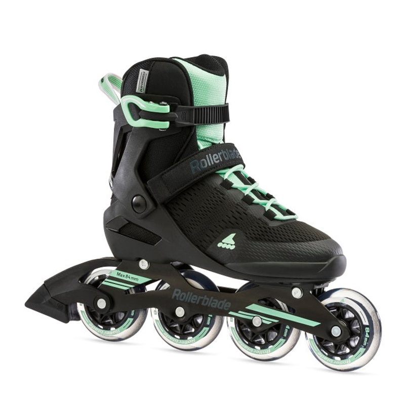Rollerblade Spark 84 Womens Inline Skates – Black/Mint Green