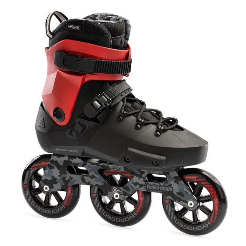 Rollerblade Twister 110 3WD Inline Skates – Black/Red