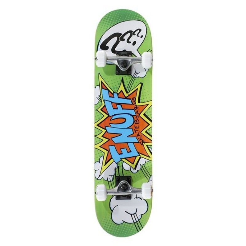 Enuff Pow Mini Skateboard – Green 7.25