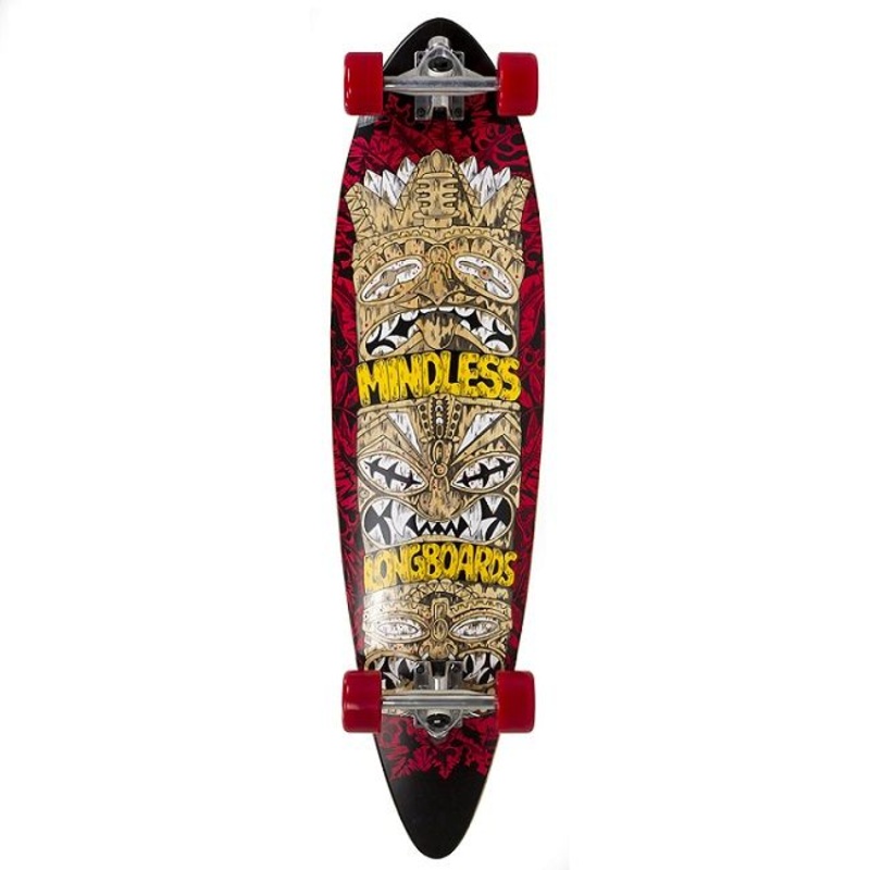 Mindless Tribal Rogue IV Longboard Red – 38