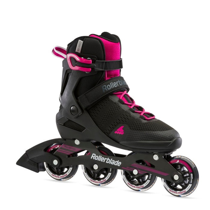 Rollerblade Sirio 80 Womens Inline Skates – Black/Raspberry