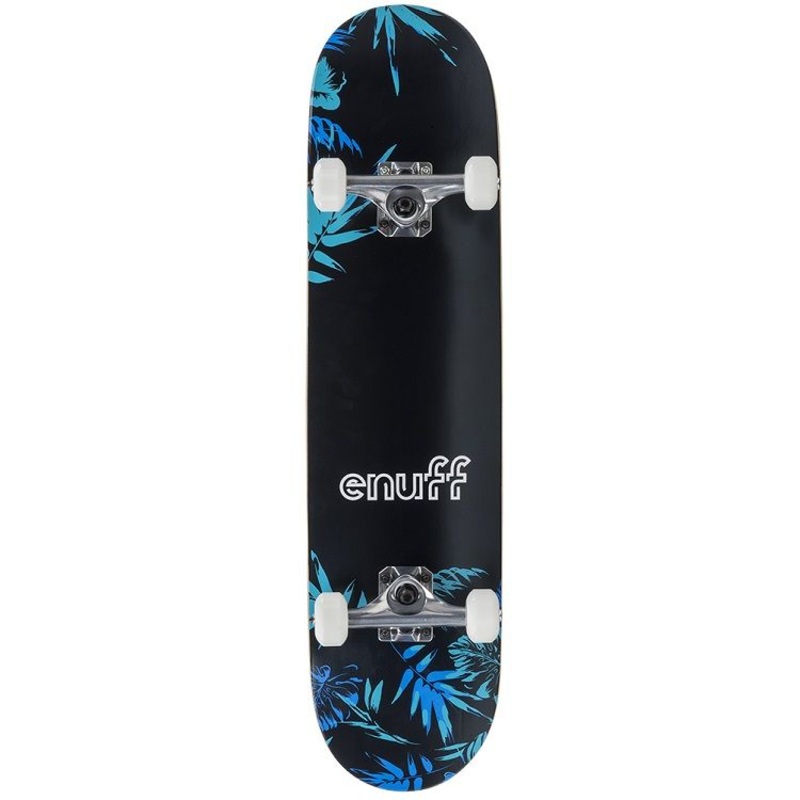 Enuff Floral Skateboard – Blue 7.75