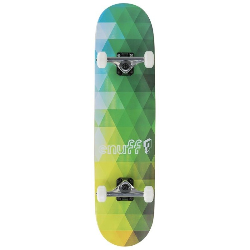 Enuff Geometric Skateboard – Green 7.75