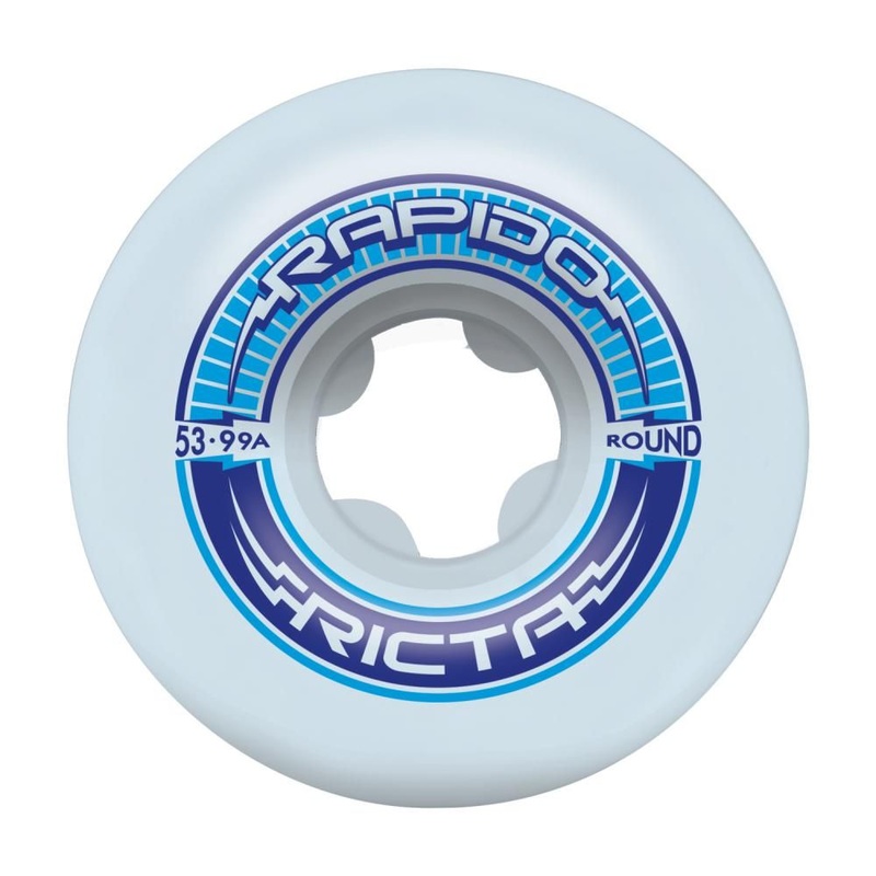Ricta Rapido Round Skateboard Wheels – 53mm 99a