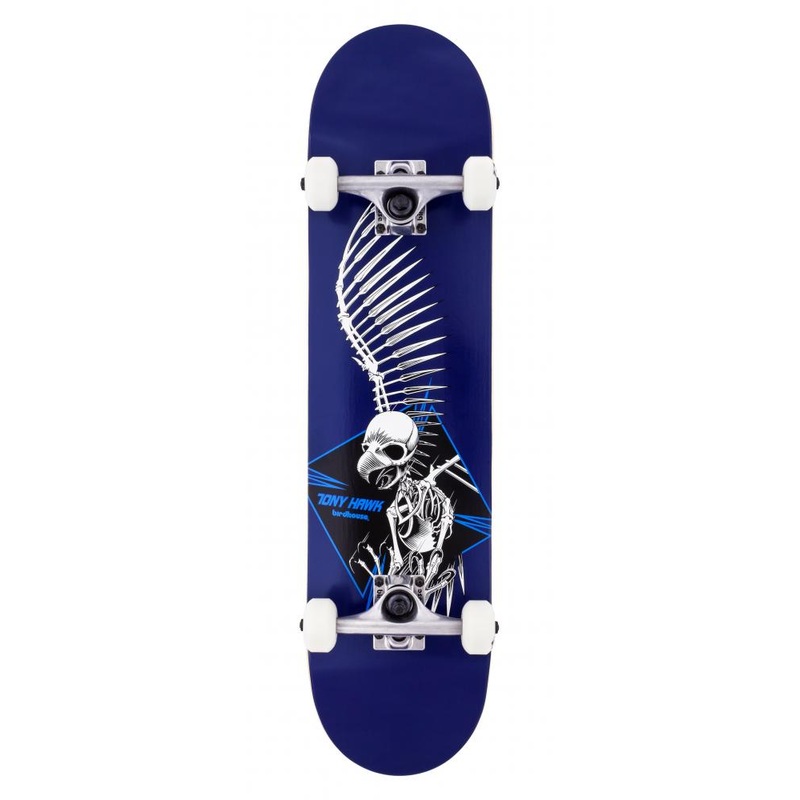 Birdhouse Stage 1 Full Skull 2 Blue Skateboard – 7.5