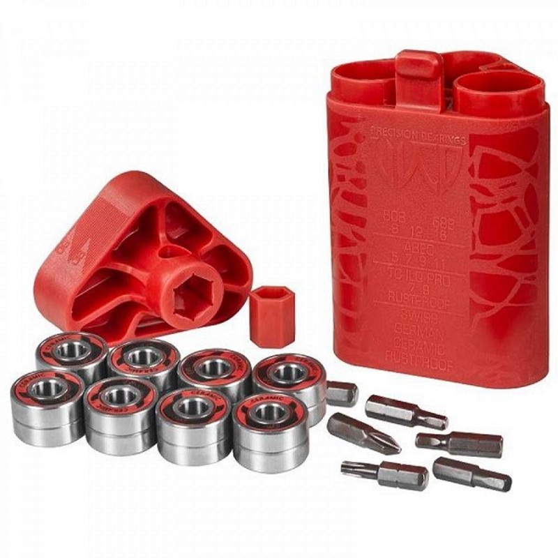 Wicked SUS Rustproof Bearings – 16 Pack With Tool Kit