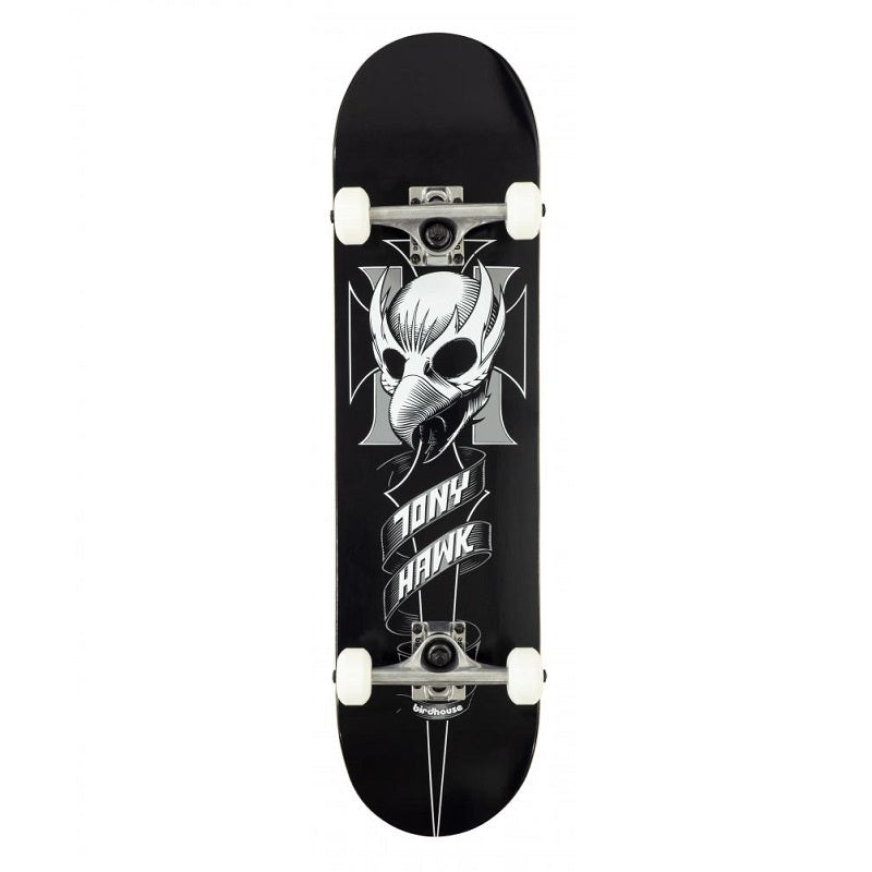 Birdhouse Stage 1 Crest Black Skateboard – 8.0