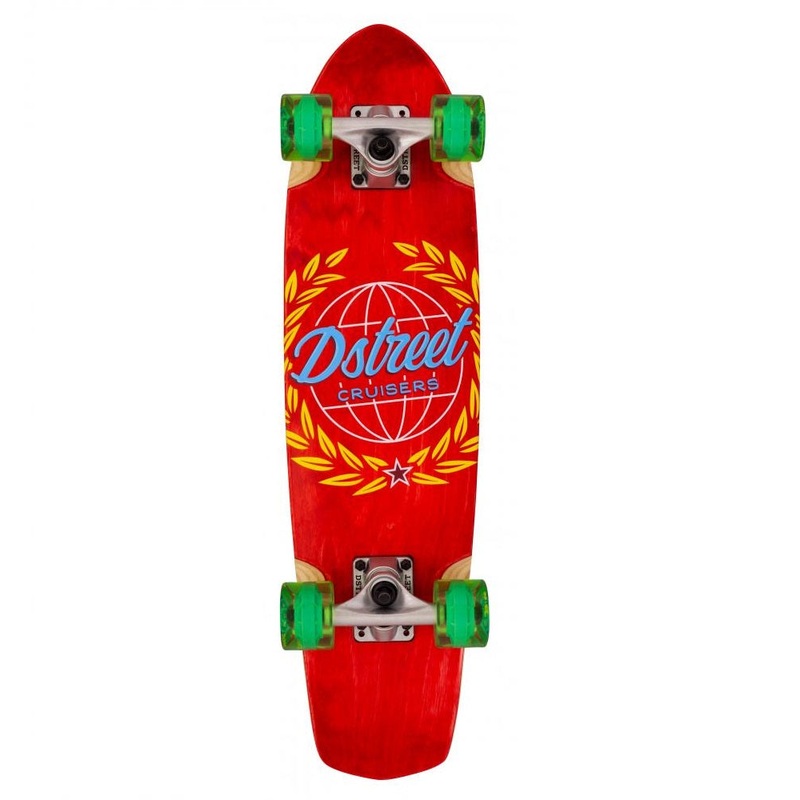 D Street Atlas Red Cruiser Skateboard – 28
