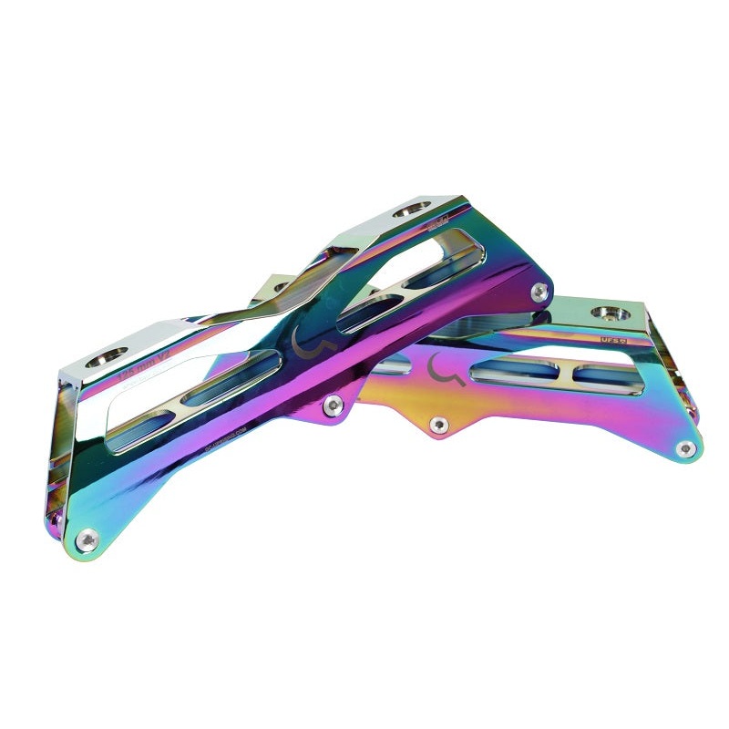 Ground Control Tri Skate Frames V2 125MM – Oil Slick