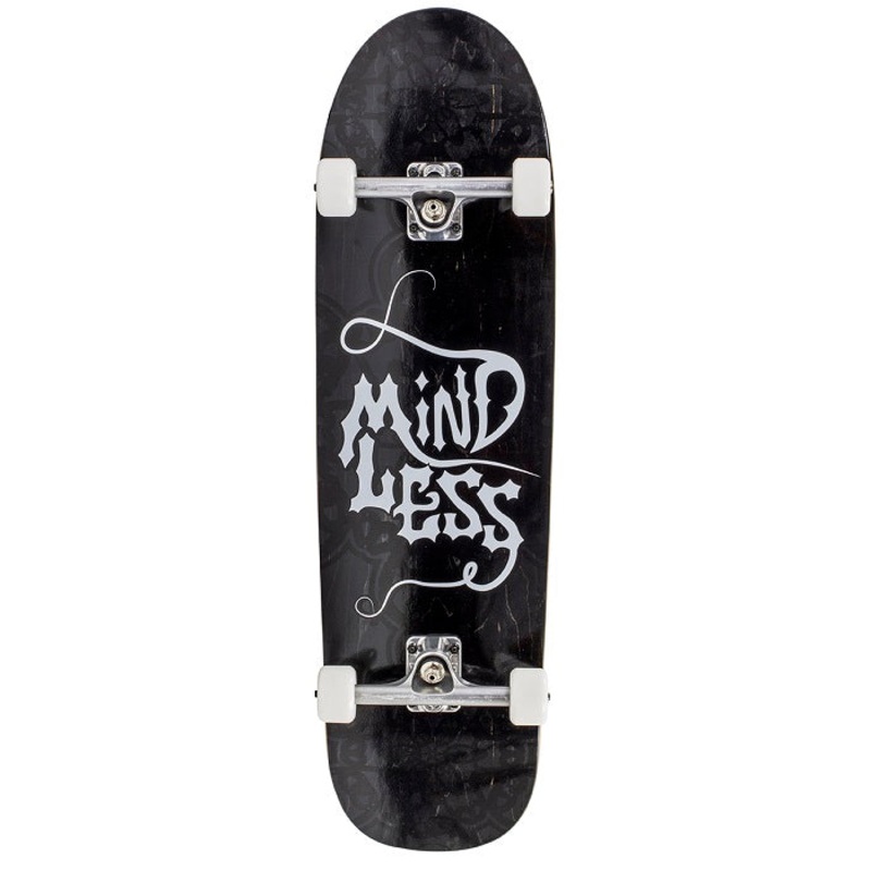 Mindless Gothic Black Cruiser Skateboard – 33.5