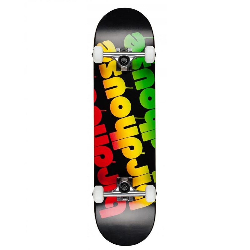 Birdhouse Stage 1 Triple Stack Rasta Skateboard – 8.0