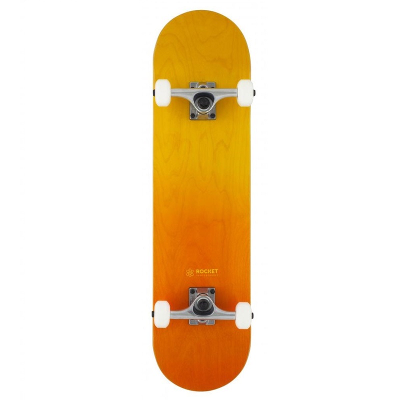 Rocket Double Dipped Orange Skateboard – 8.0