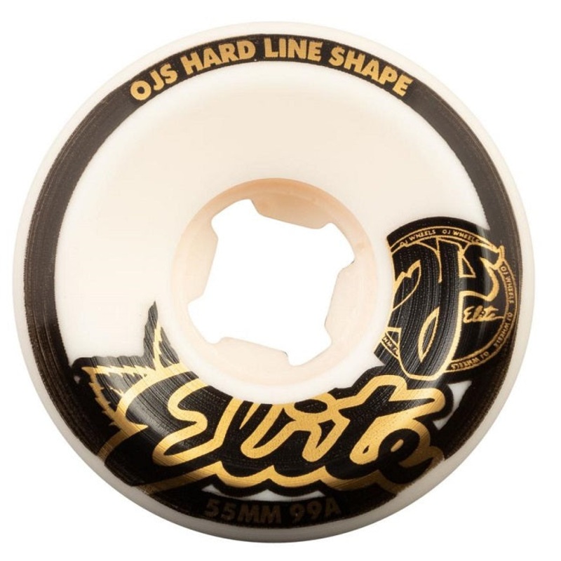 OJ Elite Hard Line Skateboard Wheels – 53mm 99a