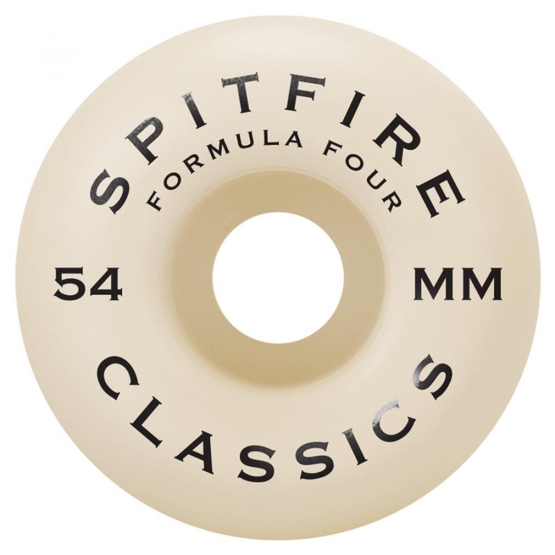 spitfire-formula-four-classics-silver-skateboard-wheels-54mm-97du_1 Spitfire Formula Four Classics Silver Skateboard Wheels – 54mm 97du