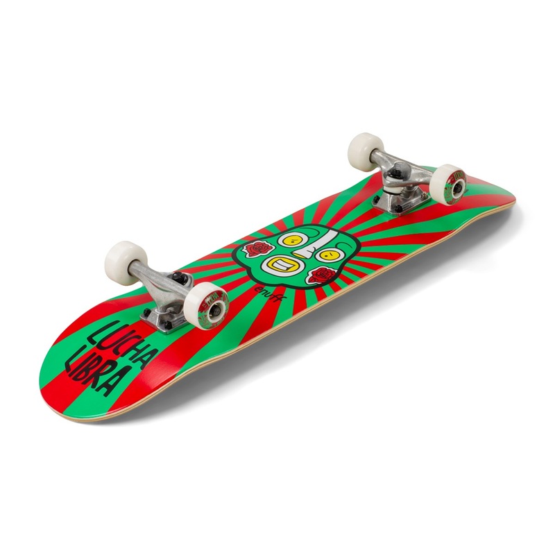 enuff-lucha-libre-mini-skateboard-red-green-7-25_1 Enuff Lucha Libre Mini Skateboard Red/Green – 7.25