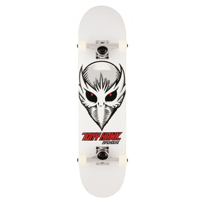 Birdhouse Stage 1 Birdman Head White Skateboard – 7.5