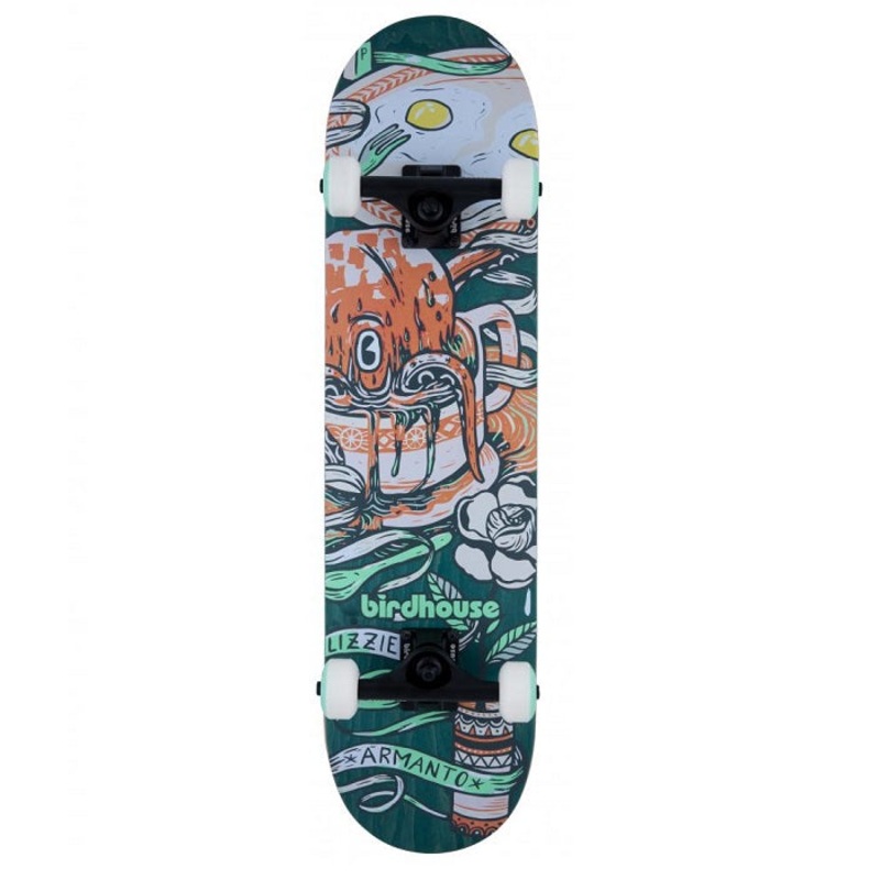 Birdhouse Stage 3 Armanto Favourites Green Skateboard – 7.75