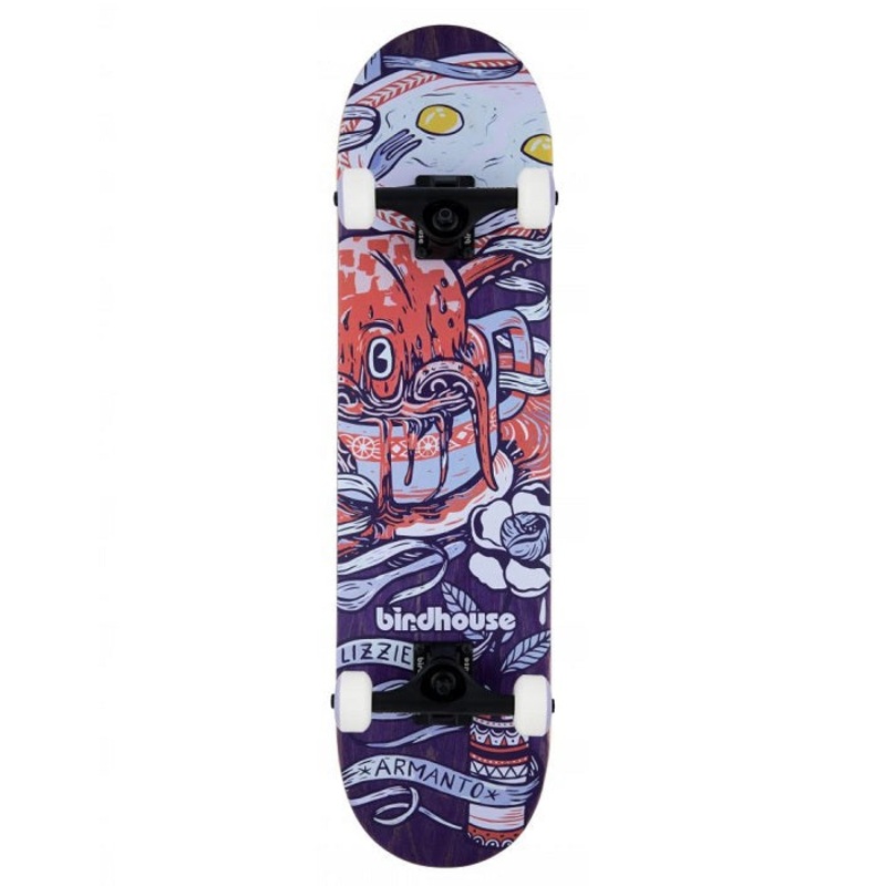 Birdhouse Stage 3 Armanto Favourites Purple Skateboard – 7.75