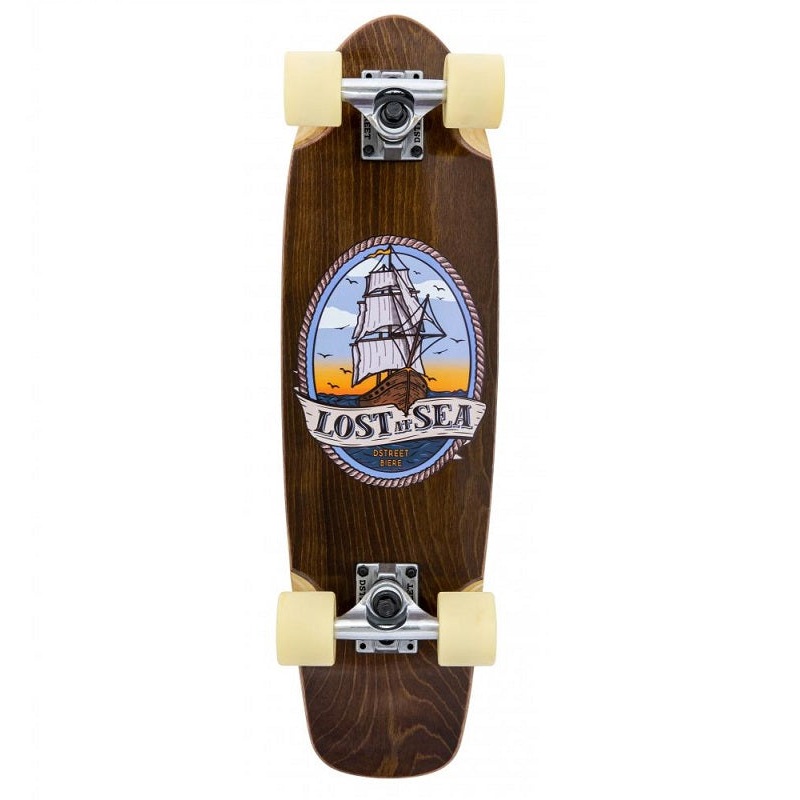 D Street Lost at Sea Cruiser Skateboard – 29.5