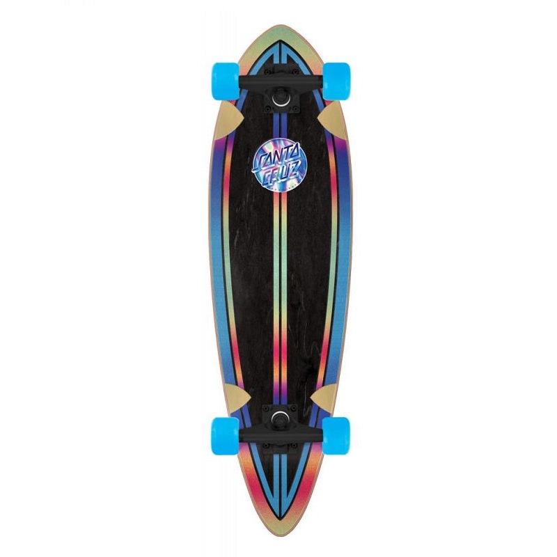 Santa Cruz Iridescent Dot Pintail Longboard – 33