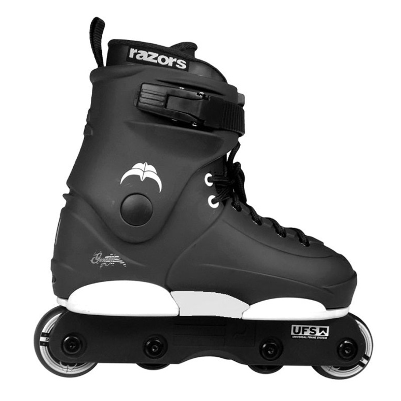 Razors Genesys Junior Anti Rocker Aggressive Skates – Black