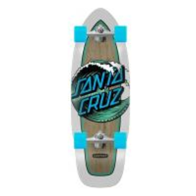 Santa Cruz Wave Dot Cut Back Surf Skate Board – 29.95