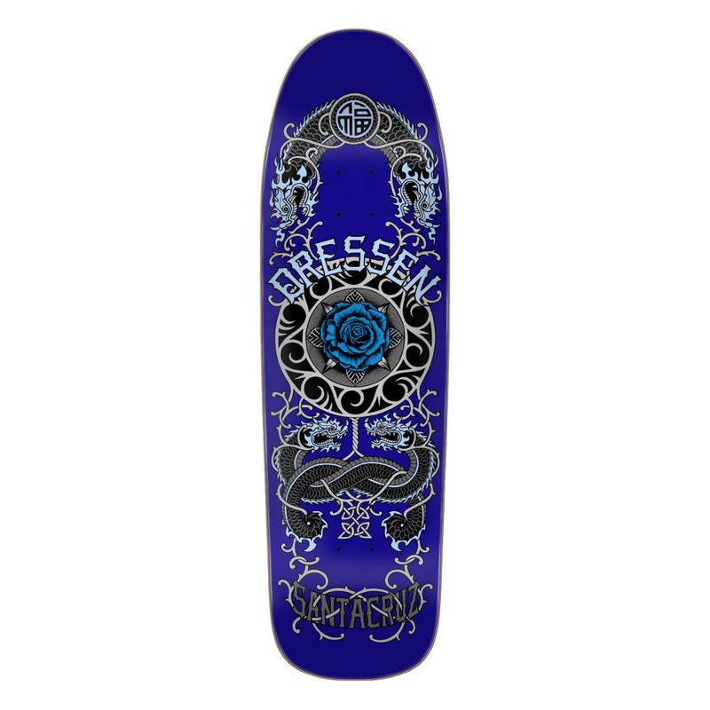 Santa Cruz Dressen Pro Rose Crew One Shaped Deck – 9.31