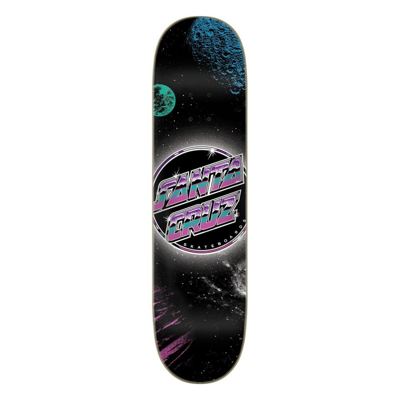 Santa Cruz Everslick Chrome Dot Space Deck – 8